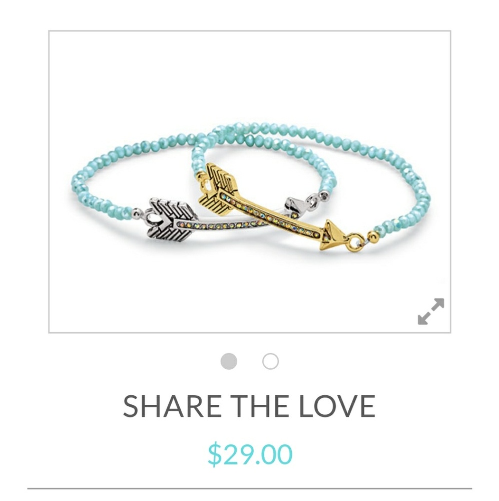 Premier Designs share the love bracelets